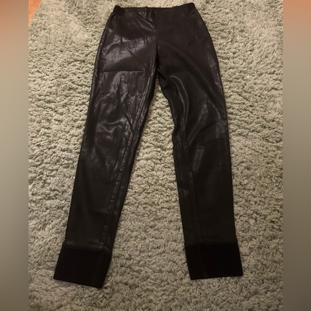 Rag and Bone Faux Leather Pull On Pants Leggings Size XS